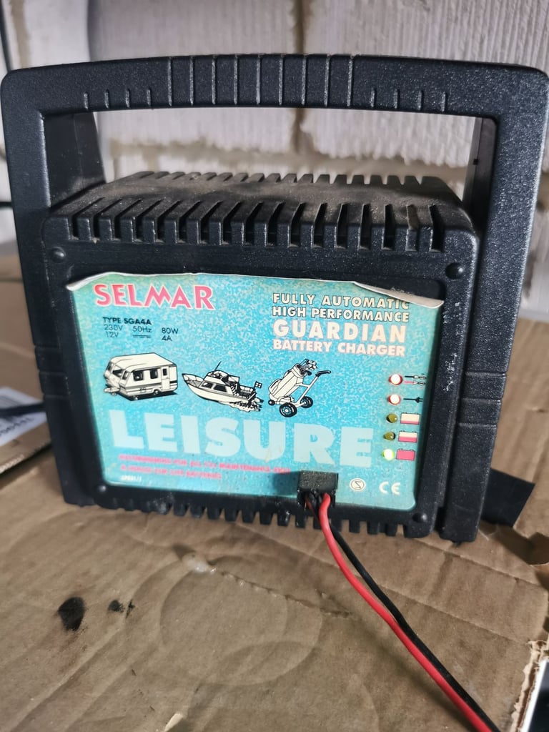 Caravan battery charger