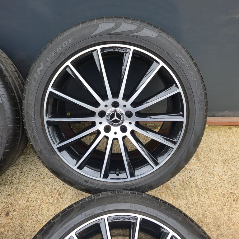 Genuine Mercedes GLC 20" Turbine Alloy Wheels AMG A2534012700 ML Night Edition