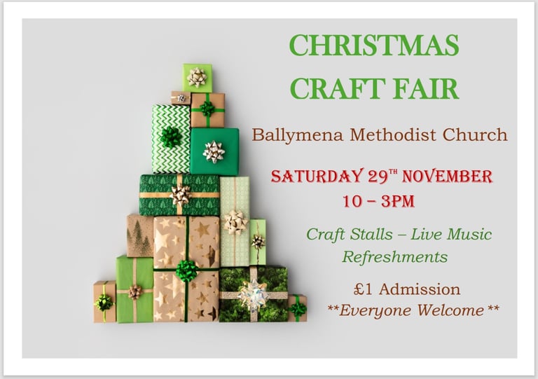 image for Ballymena Methodist Church Craft Fair