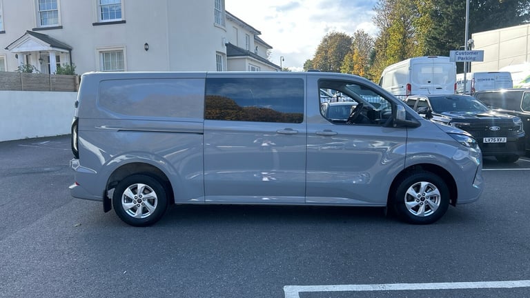2025 Ford Transit Custom 320 L2 Diesel Fwd 2.0 EcoBlue 136ps H1 Double Cab Van Limited Crew Bus D...
