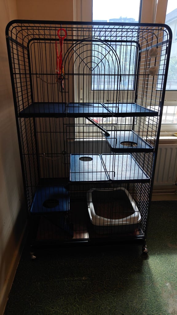 image for Large Cage for Ferrets, Rats or Chinchillas 