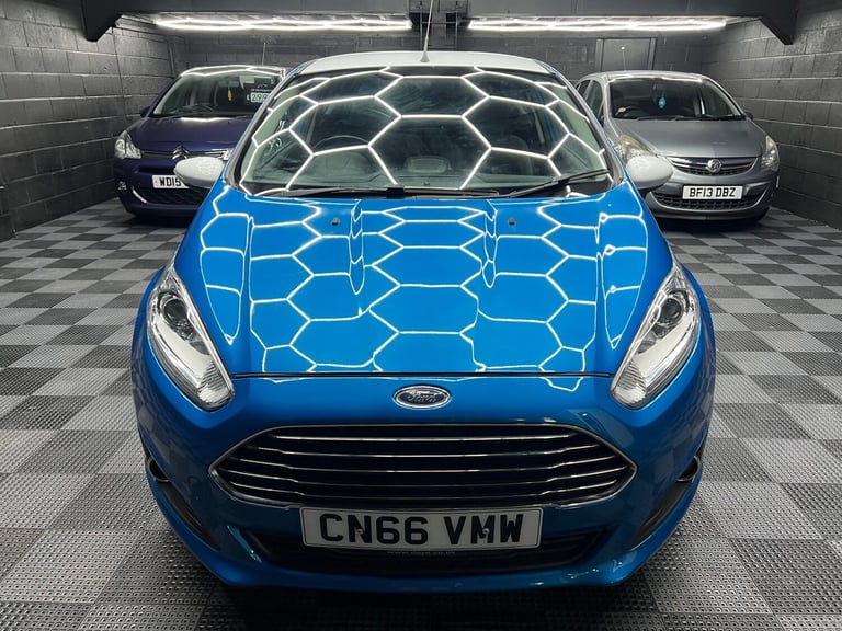 2016 Ford Fiesta 1.25 82 Zetec Blue 3dr HATCHBACK Petrol Manual