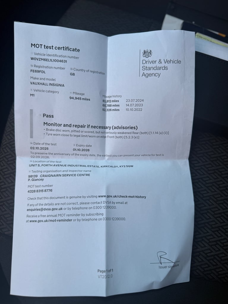 Vauxhall, INSIGNIA, Hatchback, 2019, Manual, 1598 (cc), 5 doors