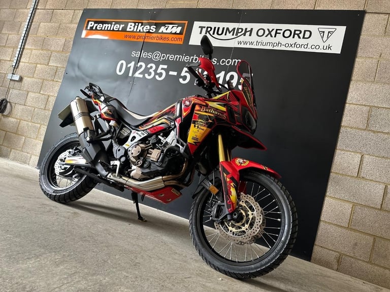 STUNNING LOW MILEAGE 2016/16 HONDA CRF1000 AFRICA TWIN DCT MOTORCYCLE 
