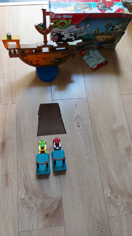 image for Angry Birds Go Jenga Board Game Pirate Pig Attack 