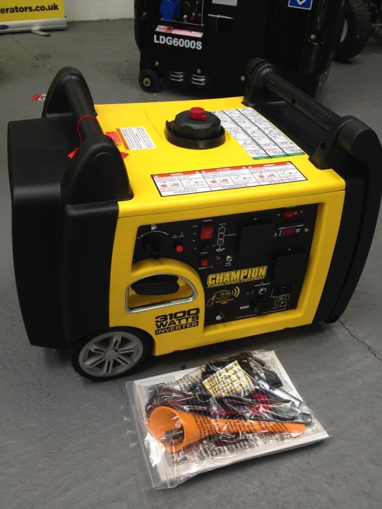 Champion 73001i-P 3500 Watt Inverter Petrol Generator, Drumaness, Ballynahinch