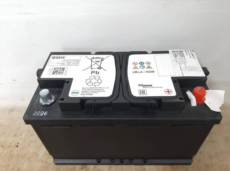 image for 80amp 12volt heavy duty bmw start stop battery