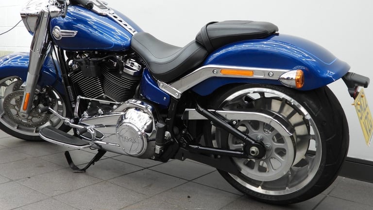 HARLEY-DAVIDSON FAT BOY 114 1868cc 2022 22reg Blue only 7,127 Miles 
