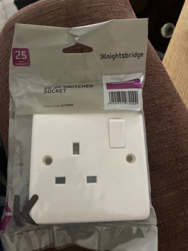 1g sp switched socket (box of 10) 