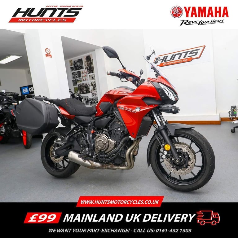 2018 '18 Yamaha Tracer 700. Panniers, Heated Grips, Fog Lights & More. £4,995
