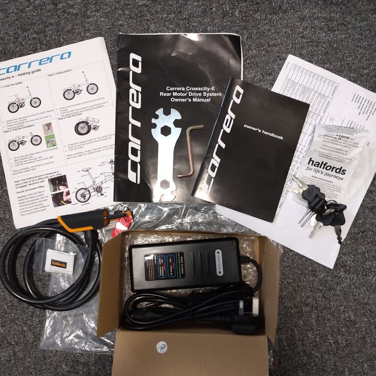 Carrera Crosscity Folding Electric Bike eBike