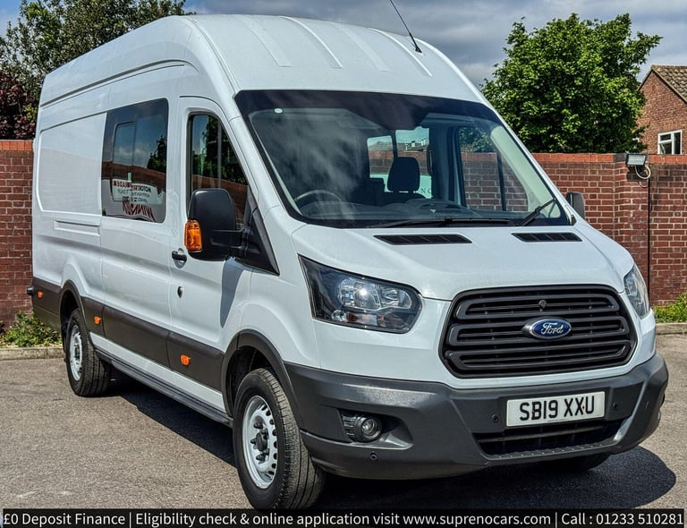 2019 Ford Transit 2.0 350 EcoBlue Trend Crew Van RWD L4 H3 Euro 6 6dr PANEL VAN Diesel Manual
