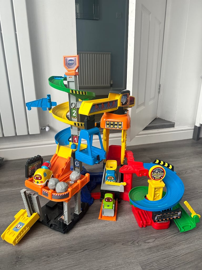 image for Toot toot car building site 