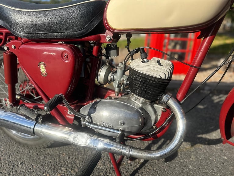 BSA Bantam 175cc Motorcycle