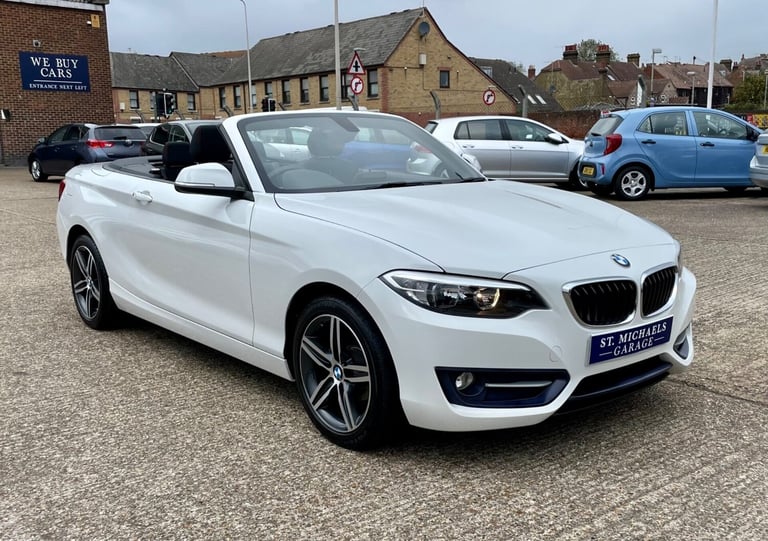 2017 BMW 2 Series 218D SPORT Convertible Diesel Manual