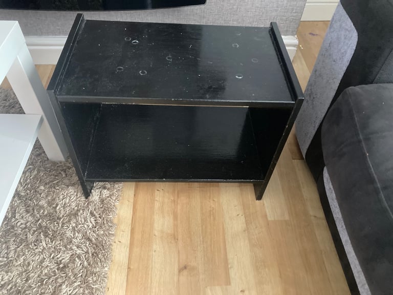 image for Black coffee table 