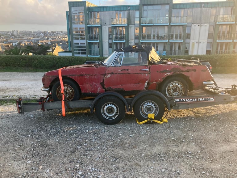 1966 Mgb Roadster FIA Narrow Tunnel Project 