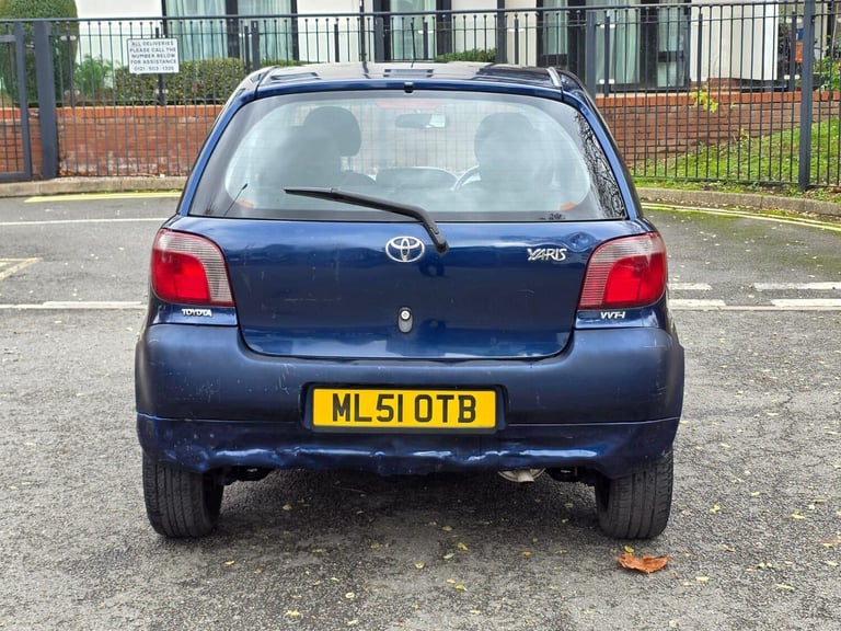 2001 Toyota Yaris 1.3 16v VVTi GLS 3dr Auto [AC] HATCHBACK PETROL Automatic