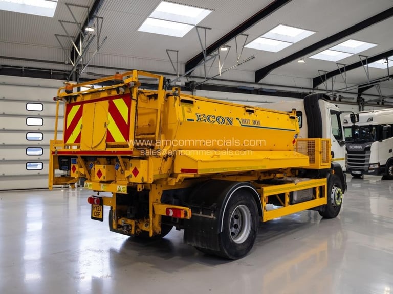 DAF TRUCKS LF260, Econ Twin Chamber Augered Hot Box, 360° Rotating Beacons, A/C