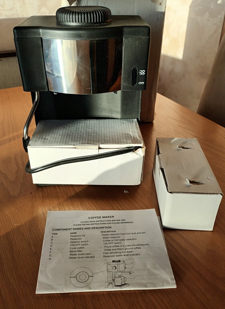 image for Coffee Maker and Hot Water Dispenser