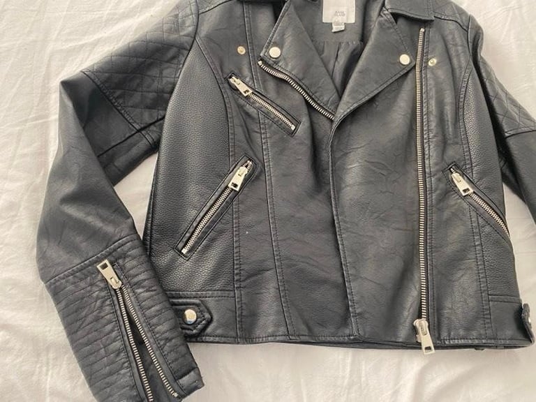 image for Top quality River Island Biker style jacket size 10