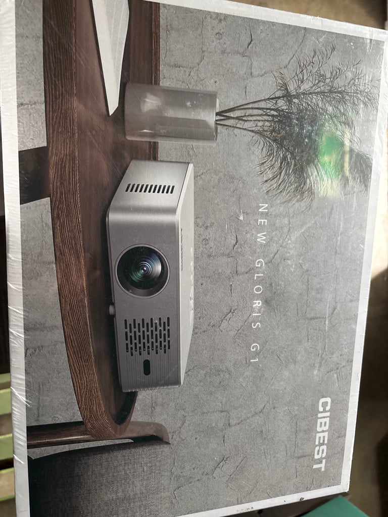 image for Smart 4k Projector with WiFi 6 and Bluetooth