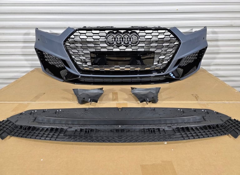 Complete Front bumper for Audi A5 S5 16 - 19 RS5 Style honeycomb 