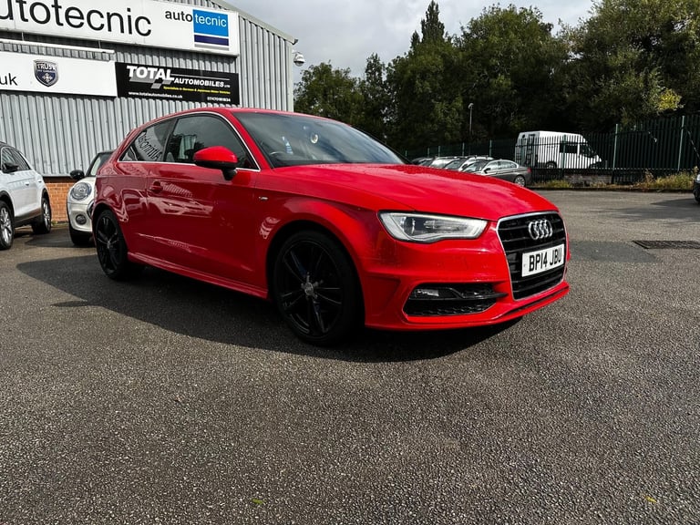 2014 Audi A3 1.4 TFSI S line Euro 6 (s/s) 3dr HATCHBACK Petrol Manual