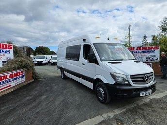  2016 ON 66 PLATE MERCEDES BENZ SPRINTER 516CDI 2200CC TRW LWB DIESEL VAN ULEZ