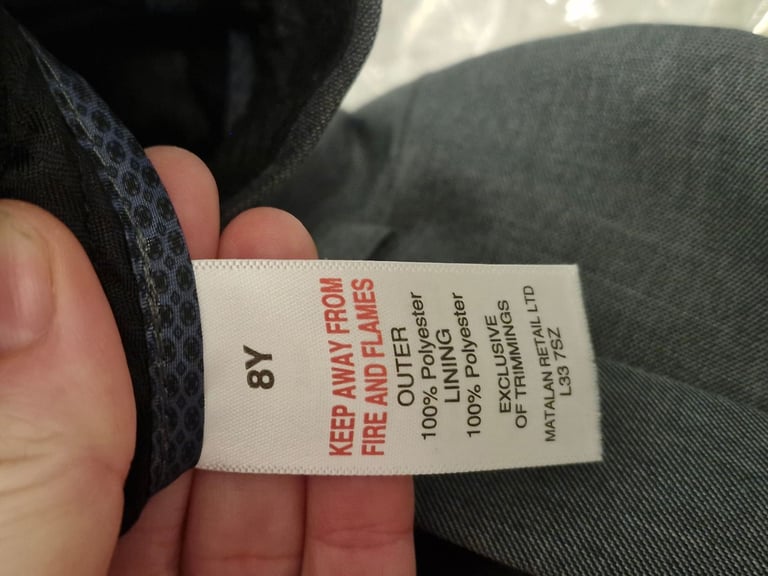 Next boys suit size 8 