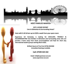 Host Families Wanted in Edmonton & Surrounding Areas