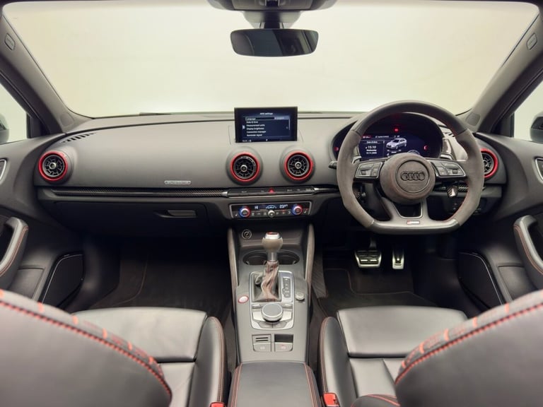 2018 Audi RS3 2.5 TFSI RS 3 Quattro 5dr S Tronic HATCHBACK PETROL Automatic