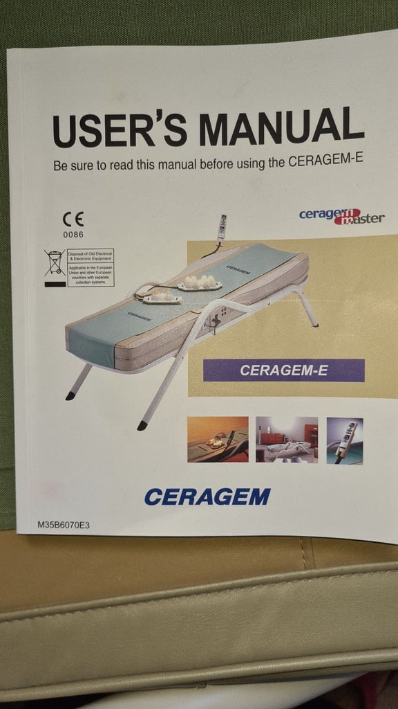 Ceragem massage bed