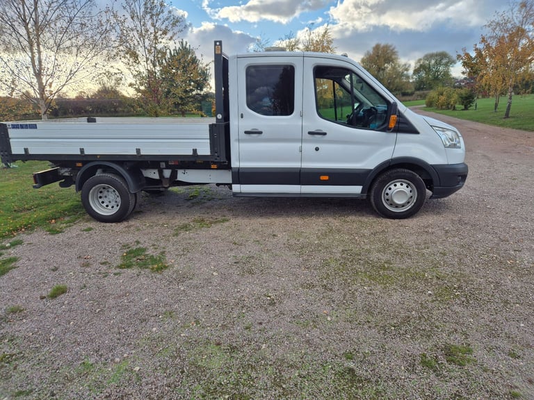 Ford transit tipper crew cab 2015