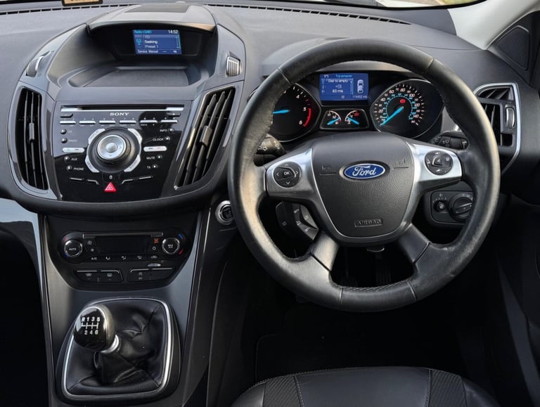 2014 Ford Kuga 2.0 TDCi Titanium 2WD Euro 6 (s/s) 5dr HATCHBACK Diesel Manual