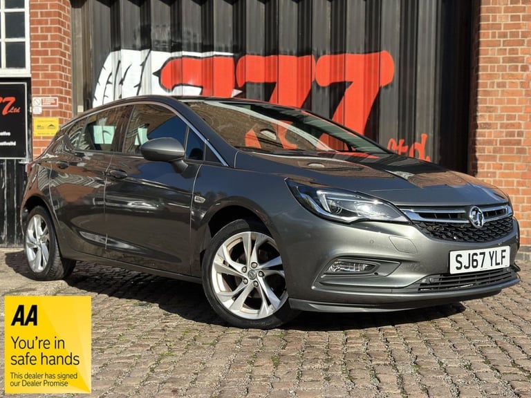 image for 2017 Vauxhall Astra 1.4i Turbo SRi Nav Hatchback 5dr Petrol Auto Euro 6 (s/s) (150 ps) Hatchback ...
