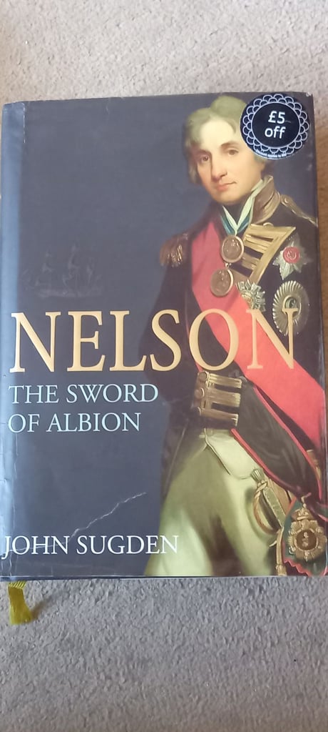 Hardback Book Nelson The Sword Of Albion 