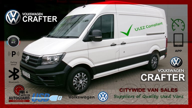 2020 Volkswagen Crafter 2.0 TDI 140PS Trendline High Roof Van PANEL VAN Diesel Manual