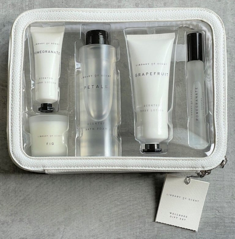 Marks and Spencer M&S Vegan Library of Scent Wellness Gift Travel Set BNWT