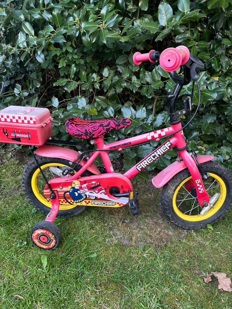 image for 12 inch wheels Apollo Firechief boys bike