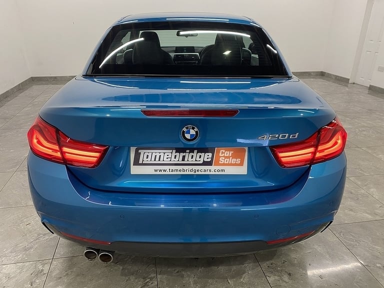 2017 BMW 4 Series 2.0 420d M Sport Convertible 2dr Diesel Auto Euro 6 (s/s) (190 ps) Convertible ...