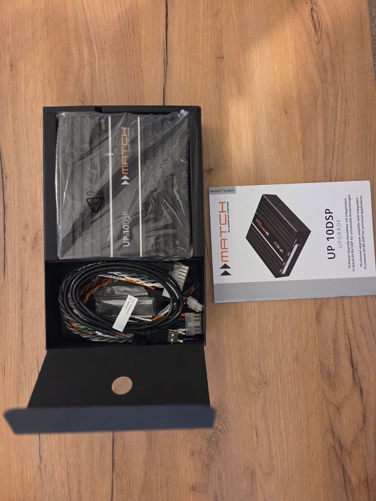 Match UP 10DSP 10 Channel Amplifier & 64 Bit 11 Channel DSP with MEC Analog In