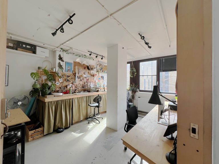 PRIVATE CREATIVE STUDIO OFFICE FOR 2-3 people - £1150 ALL-IN IN HACKNEY, BROADWAY MARKET