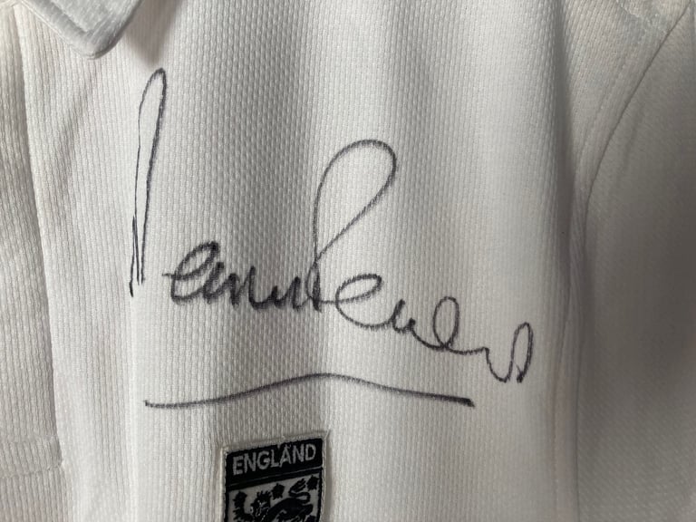 England World Cup 1966 Signed Shirt