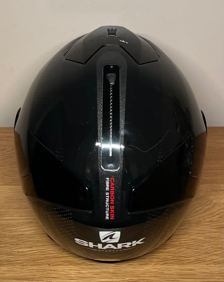 Shark Spartan Carbon - Skin Black/Anthracite Motorcycle Helmet