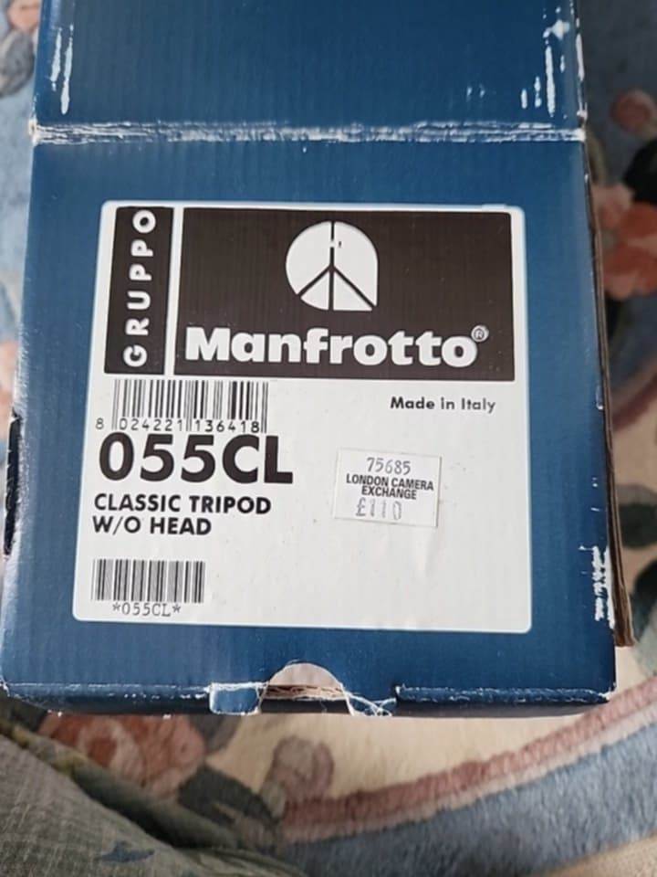 Manfrotto Tripod, Camera Support and Video Head base