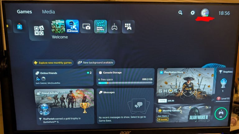 Ps5 Digital Version 1tb