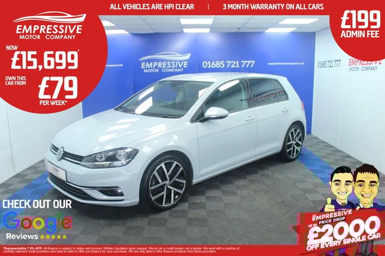 image for 2018 68 VOLKSWAGEN GOLF 1.5 TSI EVO GPF GT HATCHBACK 5DR PETROL DSG EURO 6 (S/S)