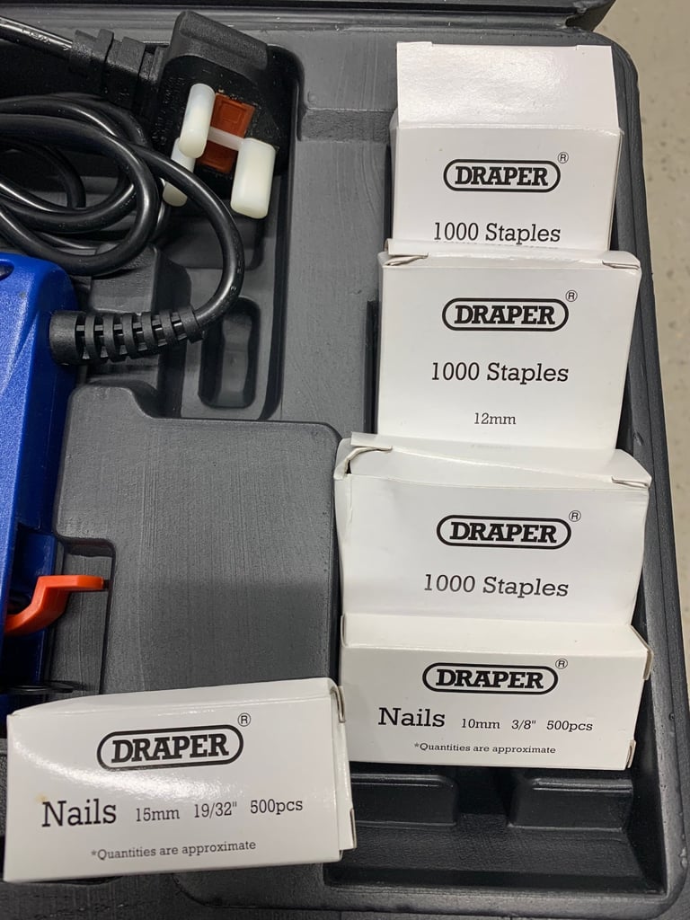 Draper power stapler and nail gun