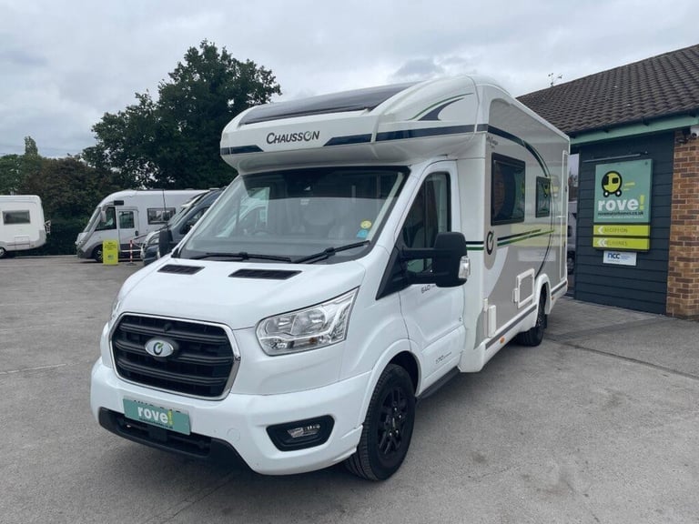 Chausson 640 Titanium Ultimate Automatic 4 Berth 4 Belt Rear Washroom Motorhome